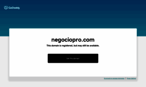 Negociopro.com thumbnail