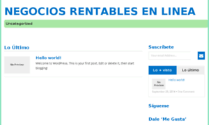 Negociosrentablesenlinea.com thumbnail