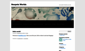 Neopetsworlds.wordpress.com thumbnail
