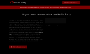 Netflixparty.mx thumbnail