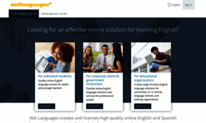 Netlanguages.com thumbnail