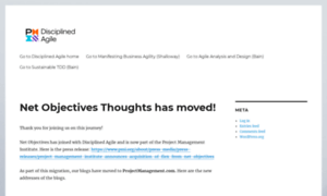 Netobjectivesthoughts.com thumbnail