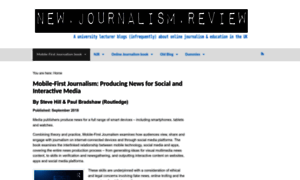 Newjournalismreview.com thumbnail