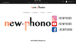 Newphono.es thumbnail