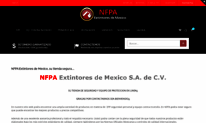 Nfpaextintoresdemexico.com thumbnail