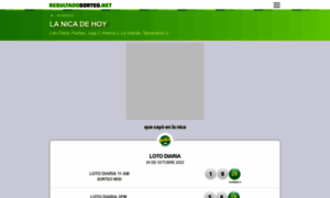 Nicaragua.resultadosorteo.net thumbnail