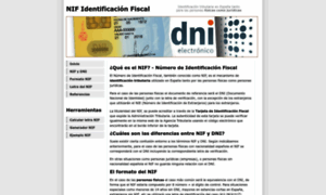 Nif.com.es thumbnail