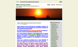 Nihilnovum.wordpress.com thumbnail