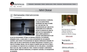 Nihilobstat.dominicos.org thumbnail