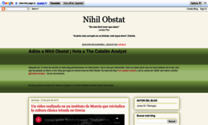 Nihilobstat2.blogspot.mx thumbnail