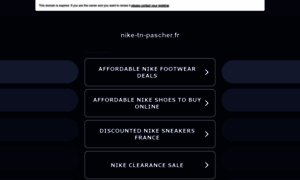 Nike-tn-pascher.fr thumbnail