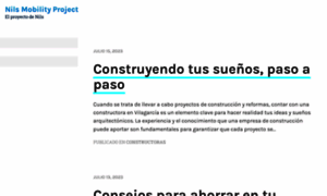 Nilsmobilityproject.es thumbnail