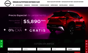 Nissanautotokioestadiosur.com.mx thumbnail