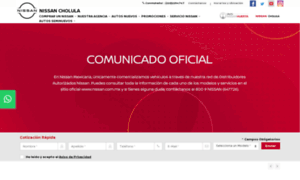 Nissancholula.com.mx thumbnail