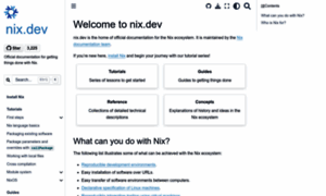 Nix.dev thumbnail