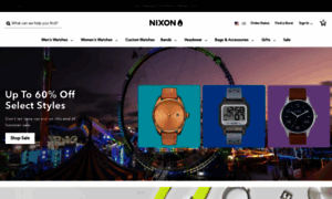 Nixon.com thumbnail