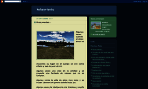 Nohayviento.blogspot.com thumbnail