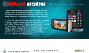 Nokia-asha.com thumbnail