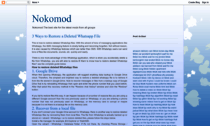 Nokomod.blogspot.com thumbnail