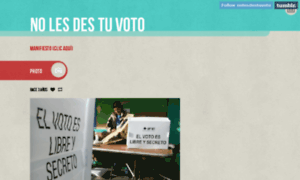 Nolesdestuvoto.tumblr.com thumbnail