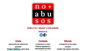 Nomasabusos.es thumbnail