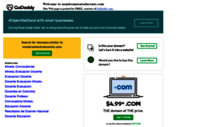 Nombramientodocente.com thumbnail
