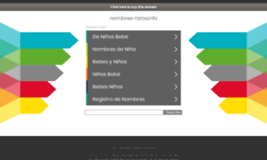 Nombres-raros.info thumbnail