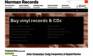 Normanrecords.com thumbnail