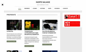 Nortesalvaje.com thumbnail