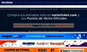 Norteticket.com thumbnail