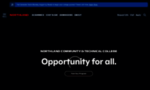 Northlandcollege.edu thumbnail