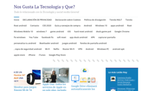 Nosgustalatecnologia.es thumbnail