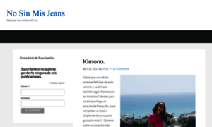 Nosinmisjeans.com thumbnail