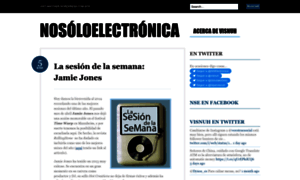 Nosoloelectronica.wordpress.com thumbnail