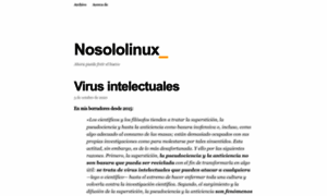 Nosololinux.com thumbnail