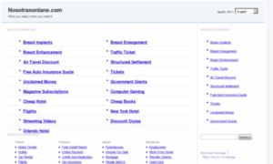 Nosotrasonlane.com thumbnail