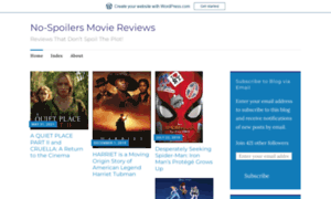 Nospoilersmoviereviews.com thumbnail