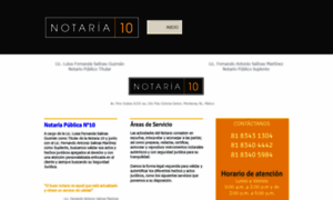 Notaria10nl.com thumbnail