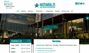 Notaria21.com.co thumbnail