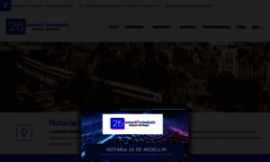 Notaria26medellin.com thumbnail