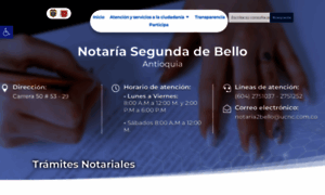 Notaria2bello.com.co thumbnail