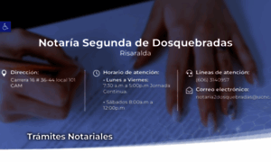 Notaria2dosquebradas.com.co thumbnail