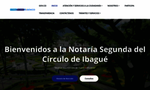 Notaria2ibague.com thumbnail