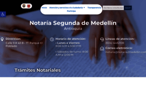 Notaria2medellin.com.co thumbnail