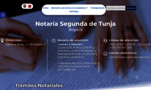 Notaria2tunja.com thumbnail