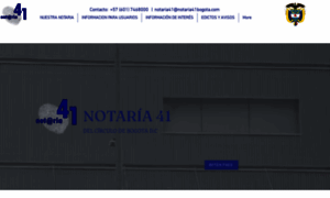 Notaria41bogota.com thumbnail