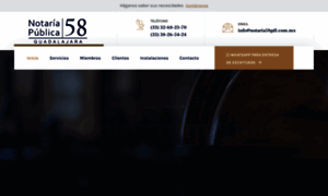 Notaria58gdl.com.mx thumbnail