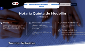 Notaria5medellin.com.co thumbnail