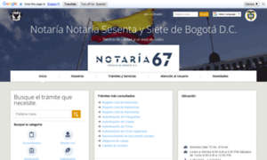 Notaria67bogota.com.co thumbnail