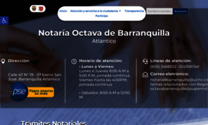 Notaria8barranquilla.com.co thumbnail
